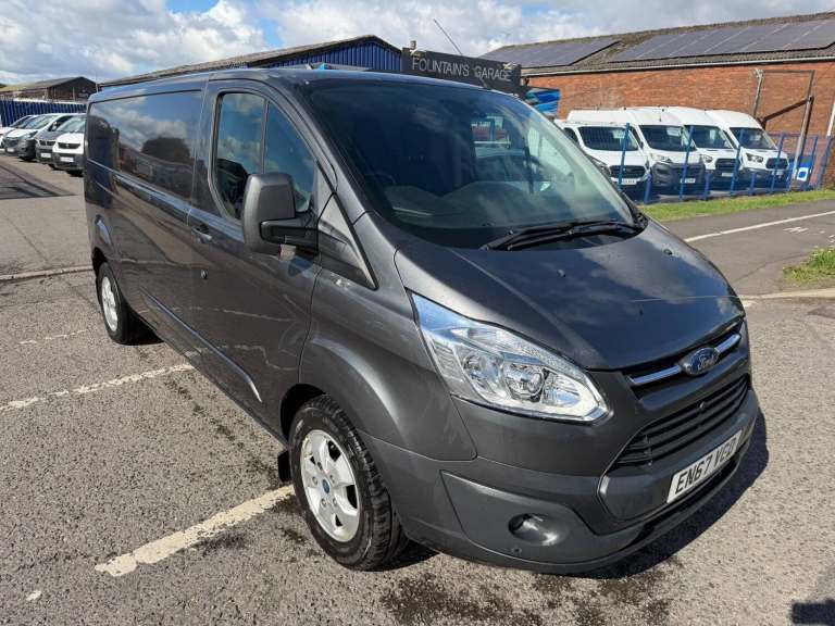 2018 Ford Transit Custom 2.0 TDCi 130ps Low Roof Limited Van l2 lwb 66k finance alloys new wetbel...