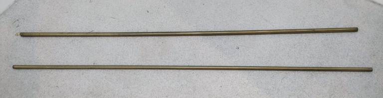 Antique brass effect Curtain pole, (L) 160cm - 320cm (Dia) 2cm