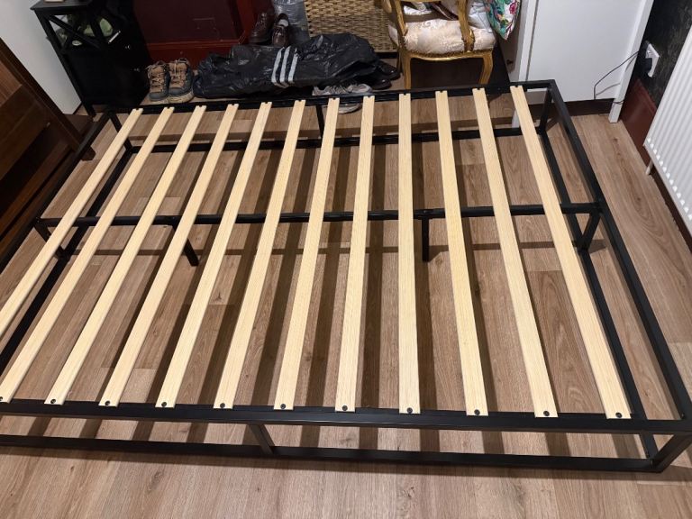 King size bed frame (collection only)