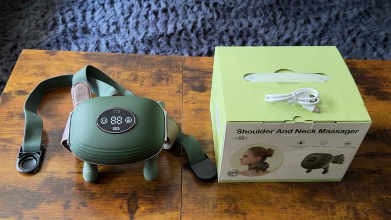Shoulder and Neck Massager with Heat Green