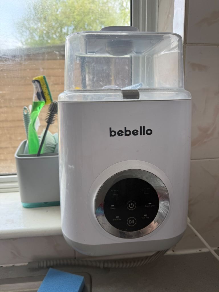 Bebello bottle washer steriliser 