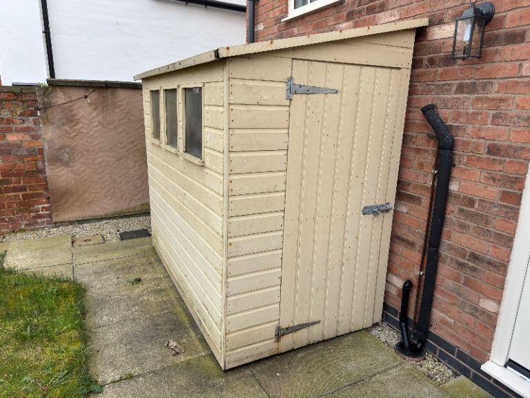 7x4 Garden Pent Shed