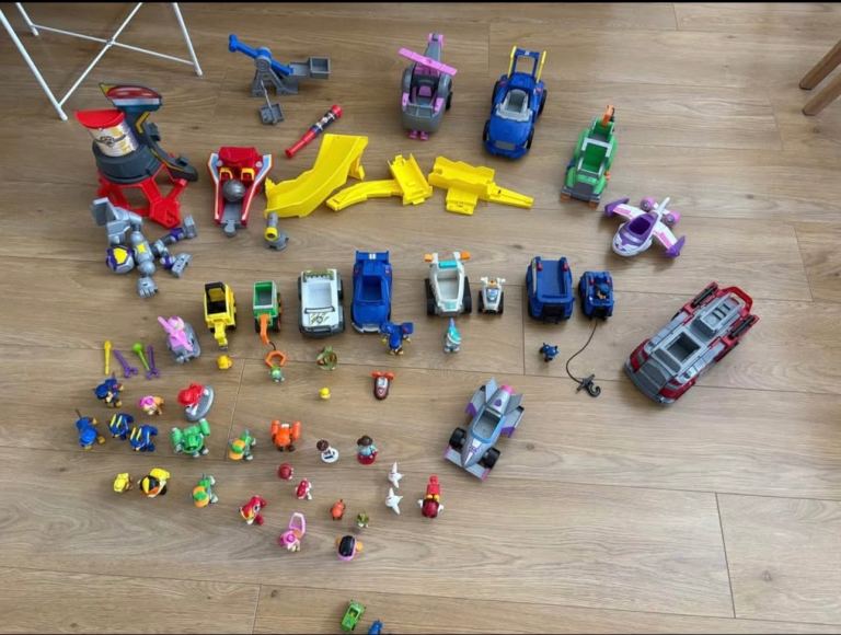 image for Paw Patrol selection of cars and pups 