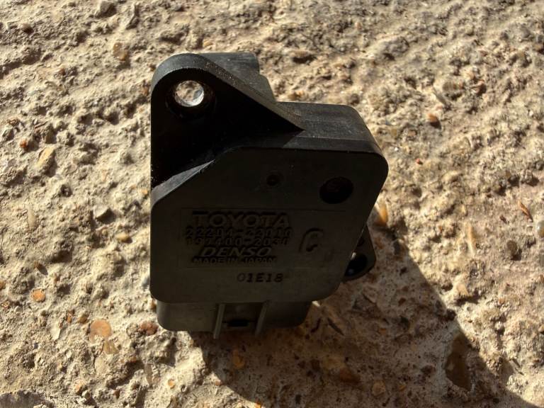 GENUINE Toyota DENSO MAF Sensor for Yaris, Corolla, etc. 2220422010