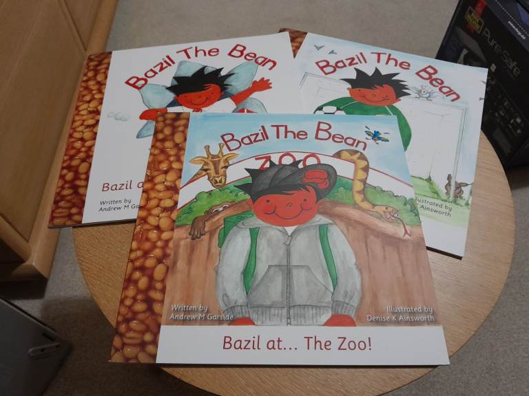 Brand New Bazil The Bean 3 Book Collection For Young Children
