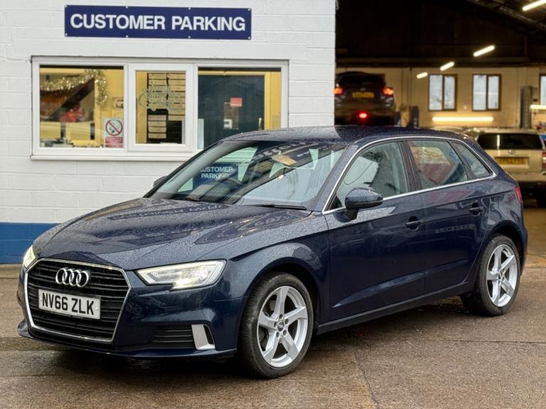 2016 Audi A3 1.6 TDI Sport 5dr, UNDER 36400 MILES, 7 SERVICES, £20 A YEAR ROAD TAX,  HATCHBACK Di...