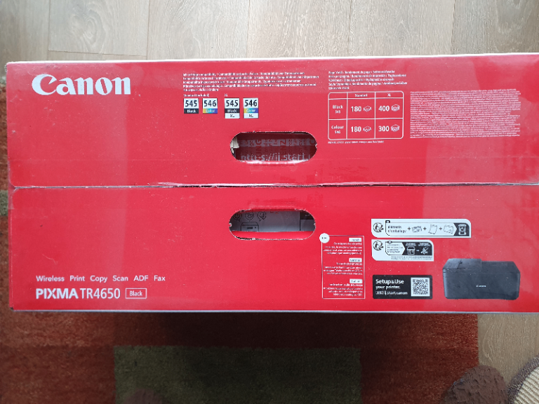 Canon Pixma TR4650 All-in-One Printer - BRAND NEW