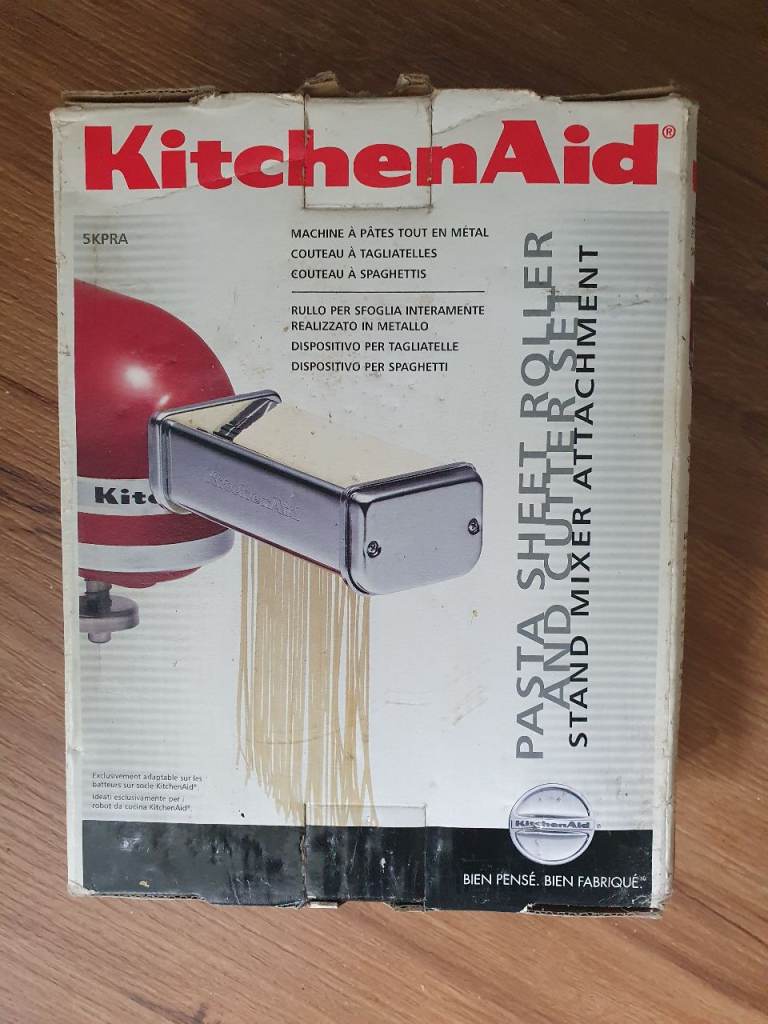 Artisan Kitchen Aid Pasta Sheet Roller Cutter. KitchenAid