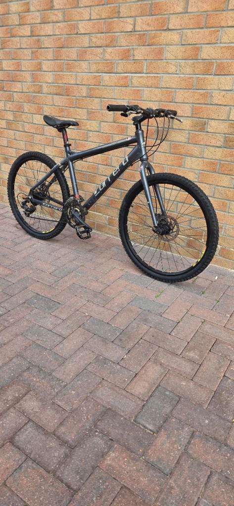 Carrera Hybrid Bike – Grey, Good Condition