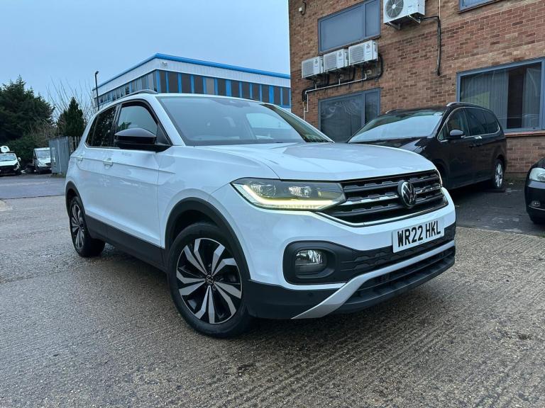 2022 Volkswagen T-Cross 1.0 TSI Black Edition Euro 6 (s/s) 5dr HATCHBACK Petrol Manual