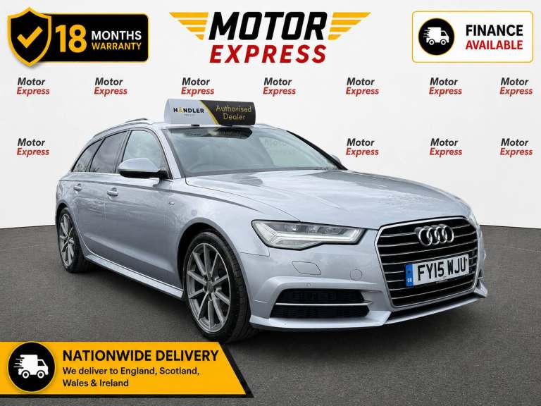 2015 Audi A6 2.0 TDI Ultra S Line 5dr S Tronic ESTATE Diesel Automatic