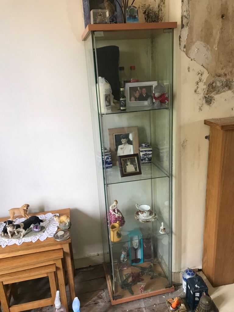 Glass Shelf Unit For Sale