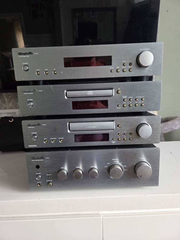Vintage wharfedale hi-fi stack system 