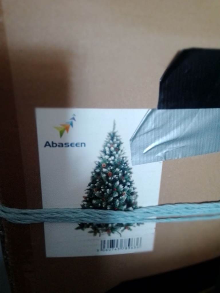 Abaseen Artificial Christmas Tree - Green, New in Box