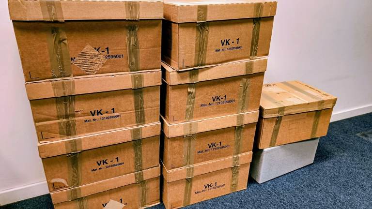 Cardboard Storage Boxes – Good Condition