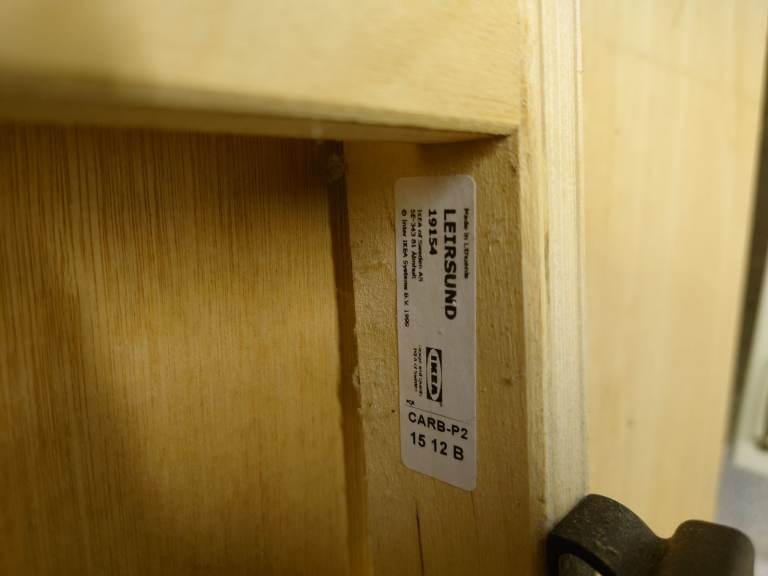 Ikea LEIRSUND Slatted double bed base, each side with independently adjustable stiffness