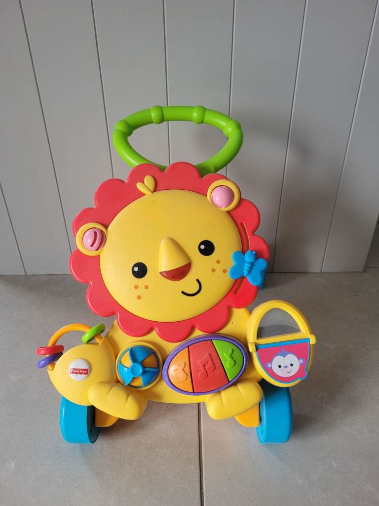 Fisher Price Musical Lion Walker