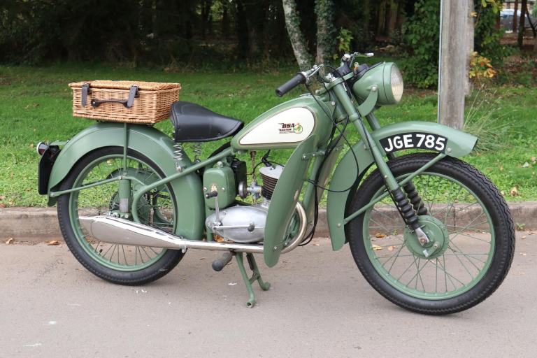 1951 BSA Bantam D1 Deluxe Ground up restoration to show standards