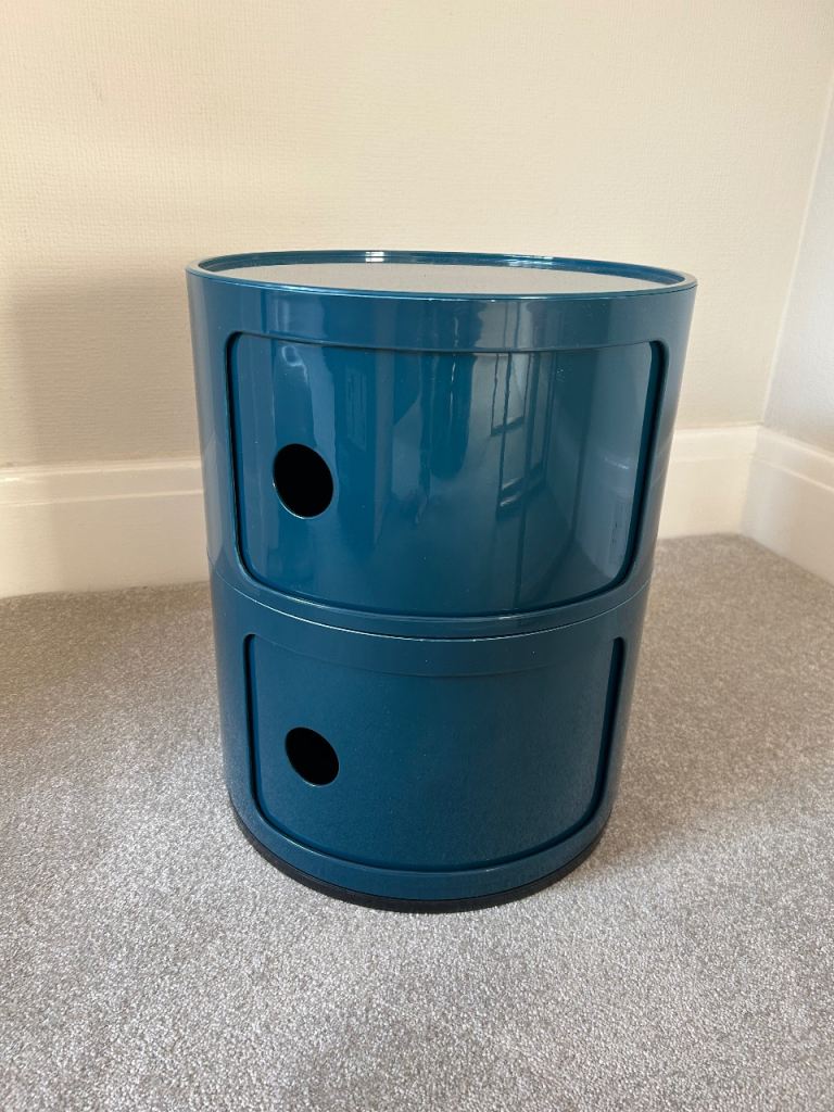 Multi-Tiered Plastic Storage Drawer Unit