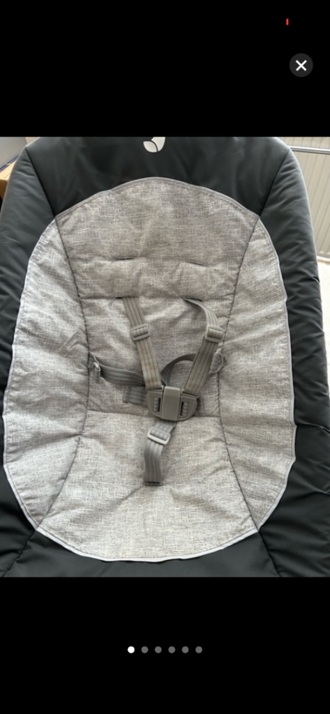 Joie Baby Bouncer / Rocker - Grey, Good Condition