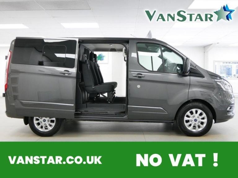 2023 TRANSIT CUSTOM 300 2.0 EBL 170 BHP SWB LIMITED AUTOMATIC CREWCAB ( NO VAT )