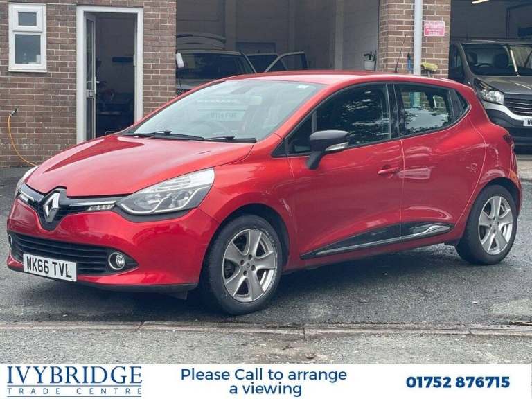 2016 66 RENAULT CLIO 1.2 16V DYNAMIQUE NAV HATCHBACK 5DR PETROL MANUAL EURO 6 (7