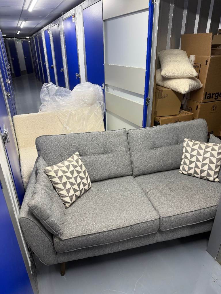 DFS Zinc 3 seater Sofa