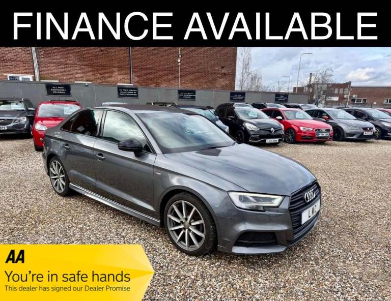 2018 Audi A3 1.6 TDI 116 Black Edition 4dr SALOON DIESEL Manual