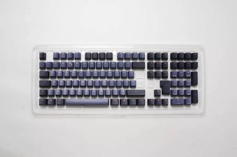 Ducky Keycap Set Cosmic PBT Seamless Double Shot UK Layout
