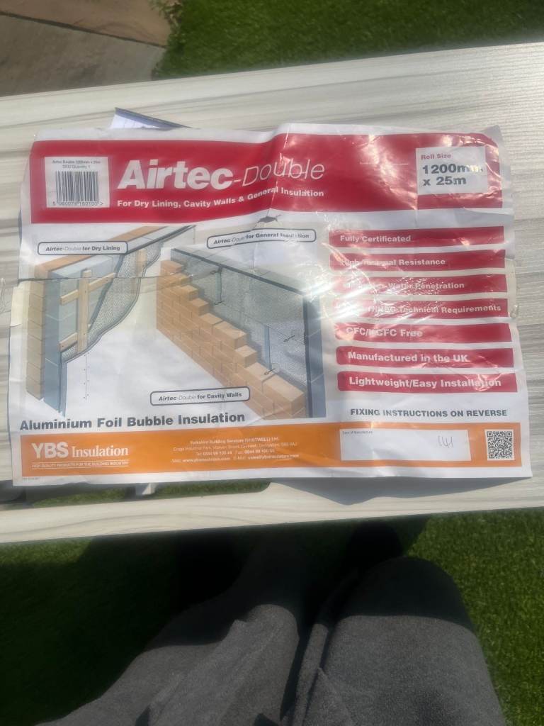 Airtec bubble insulation roll