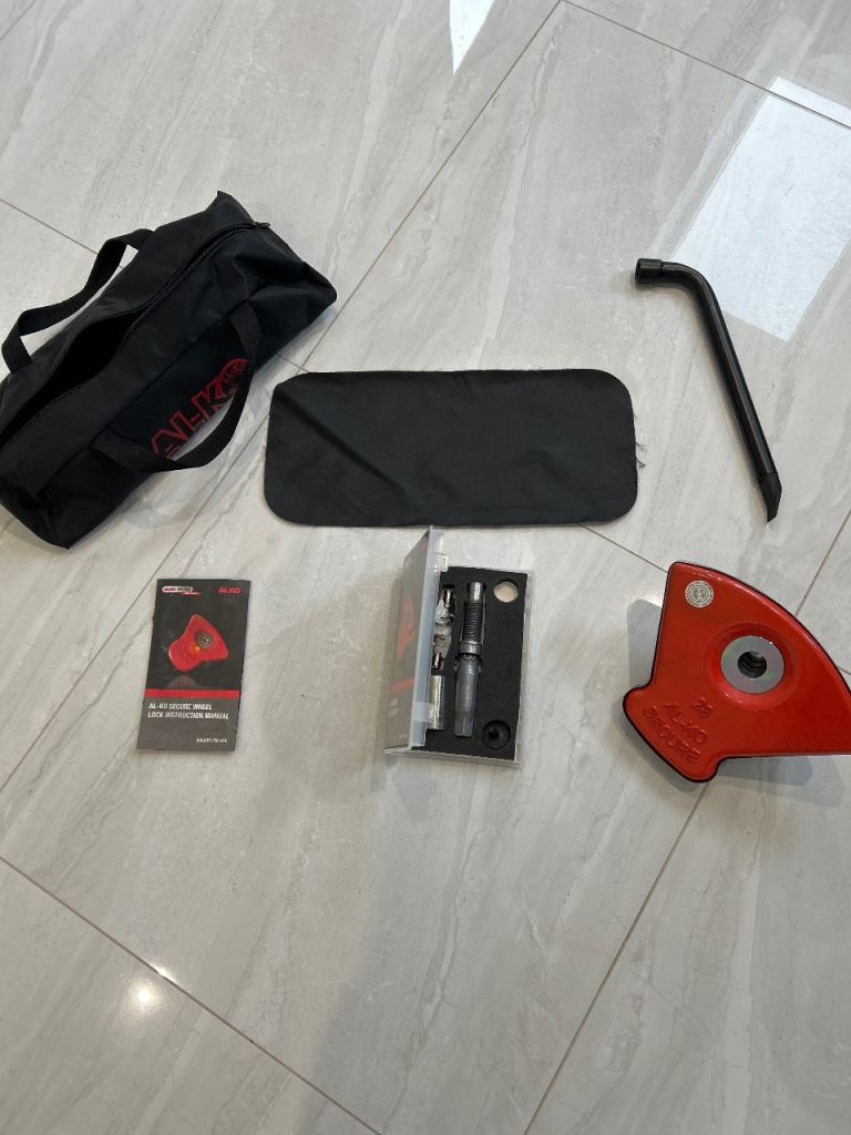 Al-Ko Secure Caravan Wheel Lock kit no:28