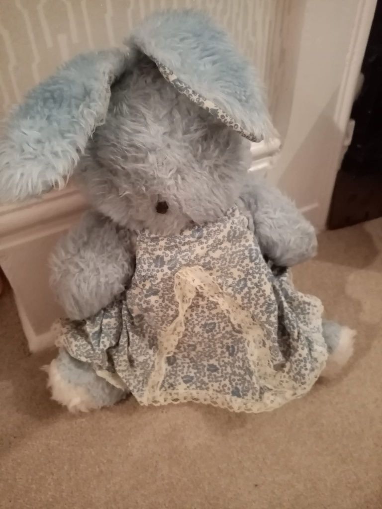 Cuddly soft toy rabbit 