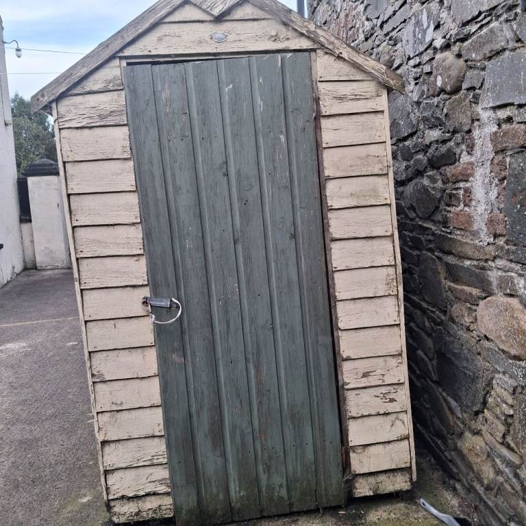 Garden shed must go ASAP
