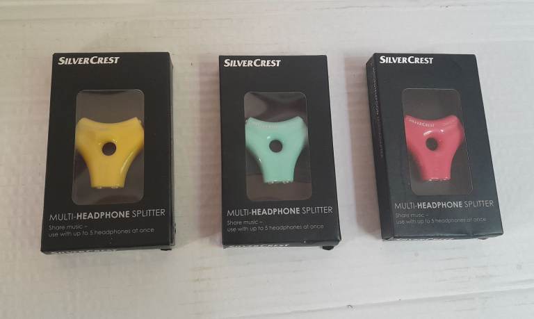 Headphone Splitters with 5 Headphone Jacks BRAND NEW