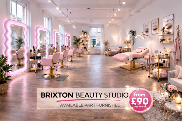Beauty Studio Spaces available to rent 