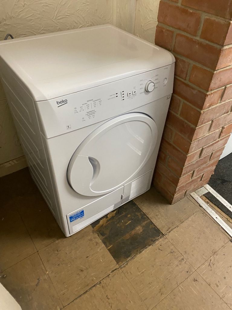 🚚✅WHITE BEKO EASY TO USE CONDENSER TUMBLE DRYER WE CAN DELIVER
