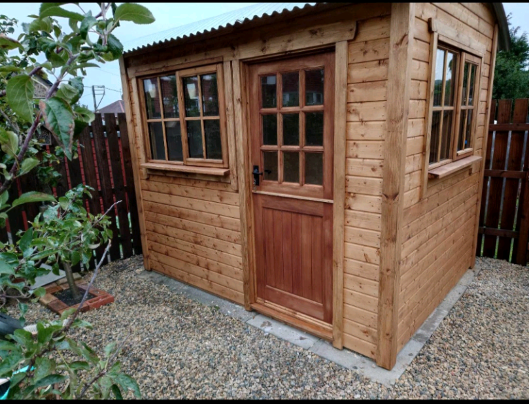 Bespoke Shepherd hut style garden room 