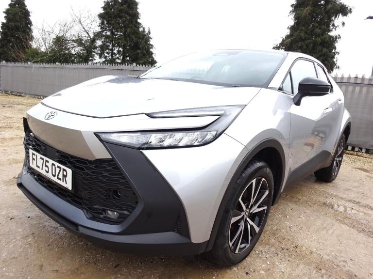 2025 75 REG TOYOTA C-HR DESIGN HEV HYBRID AUTO DAMAGED REPAIRABLE SALVAGE