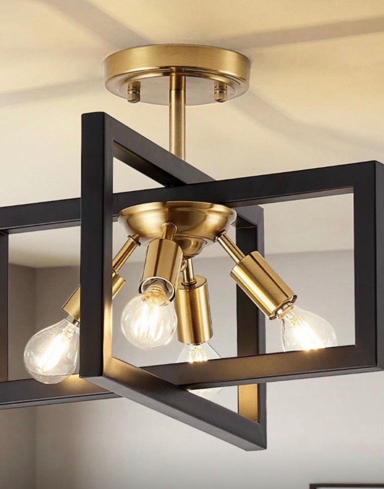 2 light ceiling lights 