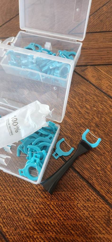 Electric dental floss