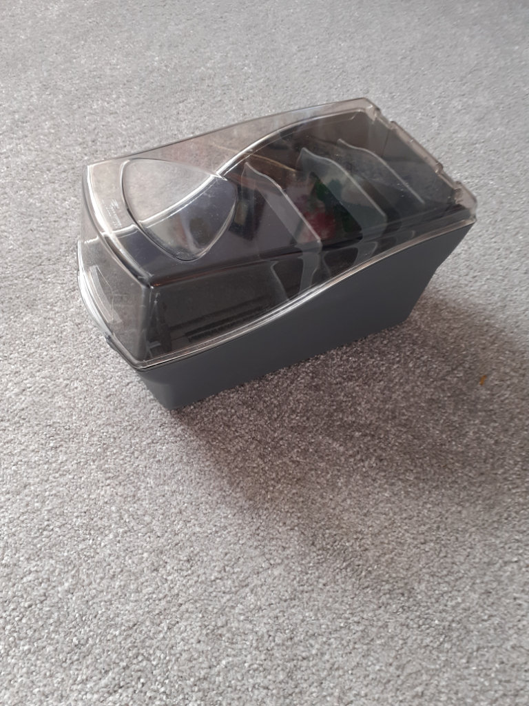 Desktop record card filing box 