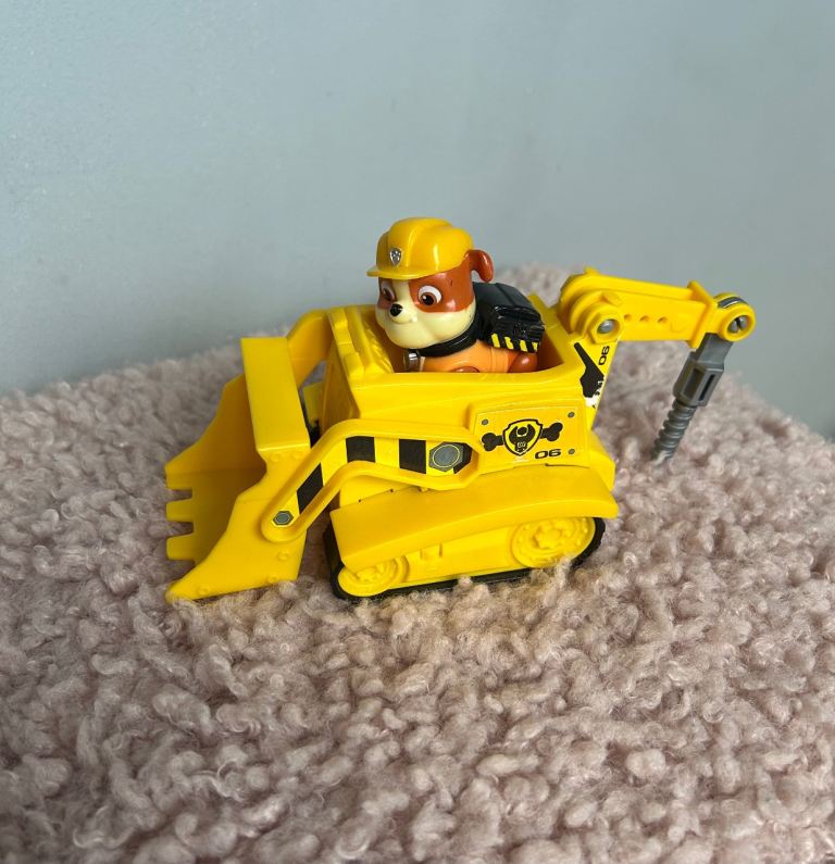 Paw patrol rubble and digger set