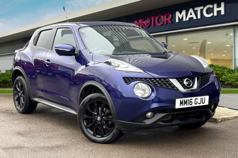 2016 Nissan Juke 1.6 Tekna XTRON Euro 6 5dr SUV PETROL Automatic