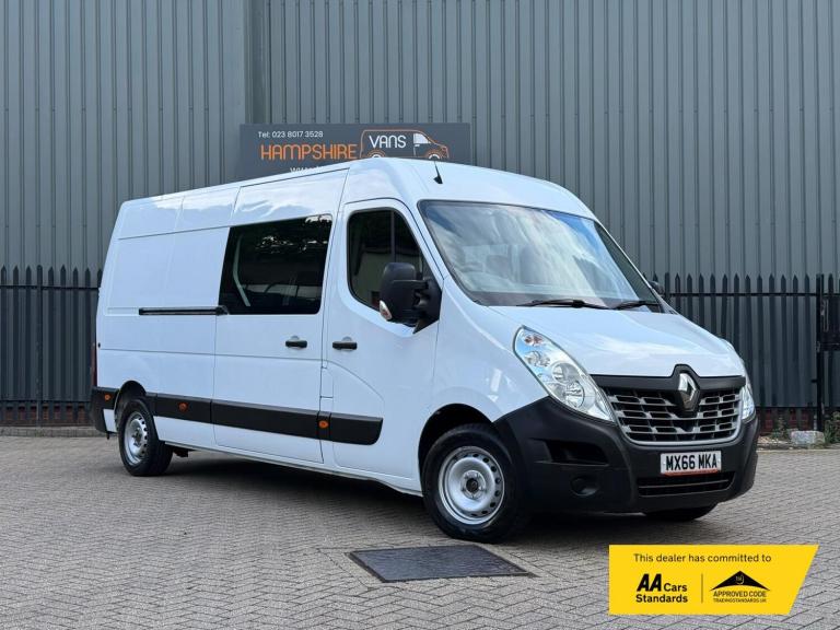 2016 Renault Master 2.3 dCi ENERGY 35 Business Combi Van Double Cab 5dr Diesel Manual FWD MWB M C...