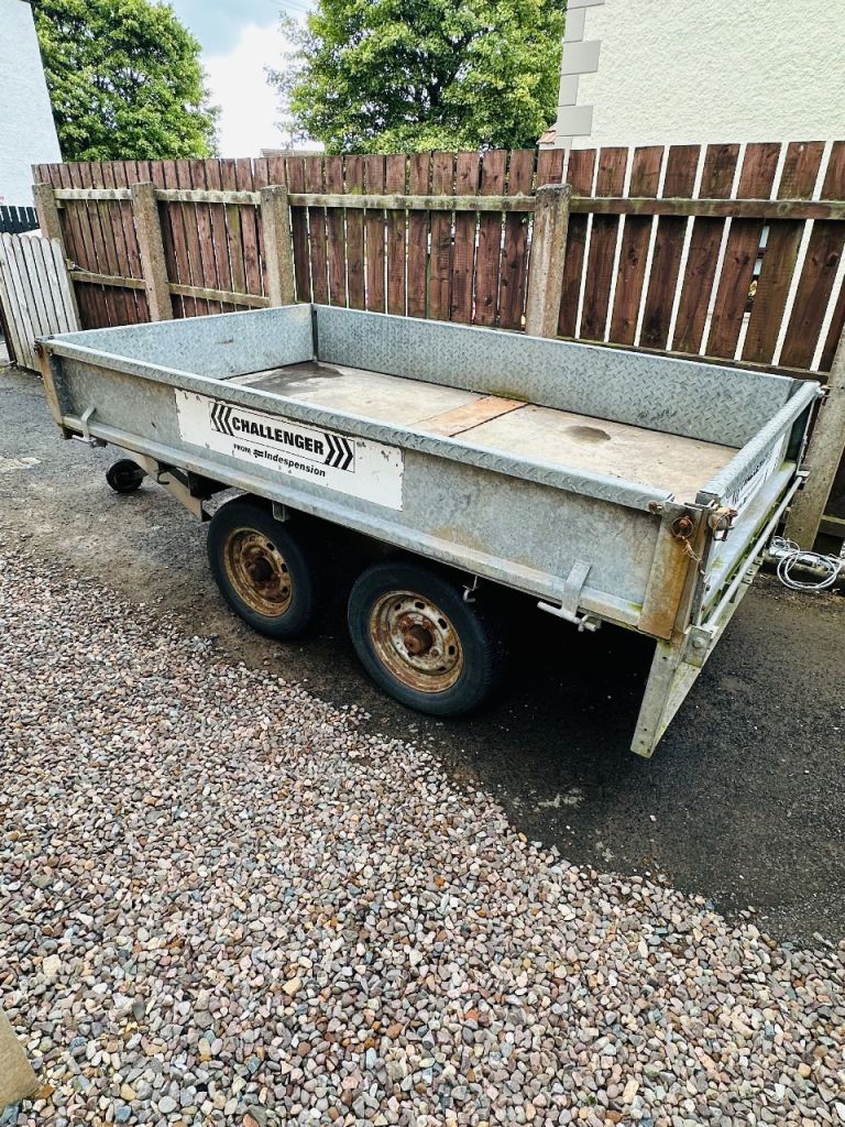 Indespension Twin Axle Trailer   8ft x 5ft 