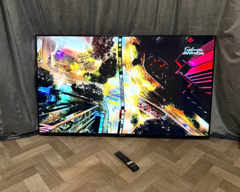 Sharp 55” Android 4K Smart TV , £190.00 for Sale in Aberdeen | Gumtree