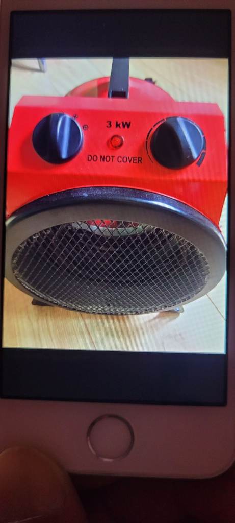 Industrial 3KW fan heater 