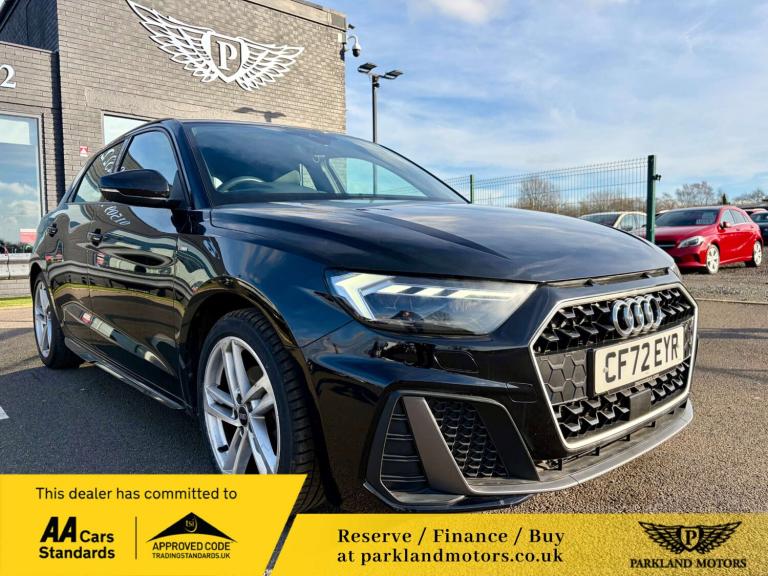 2023 Audi A1 1.0 TFSI 30 S line Sportback 5dr Petrol Manual Euro 6 (s/s) (110 ps) Hatchback Petro...