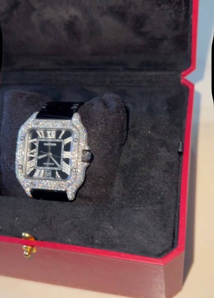 Cartier Santos VVS LAB DIAMONDS