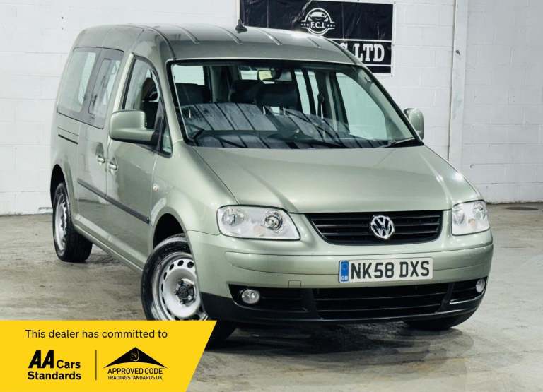 2008 Volkswagen Caddy Maxi Life 1.9 TDI Pure Drive DSG Euro 4 5dr MPV Diesel Automatic